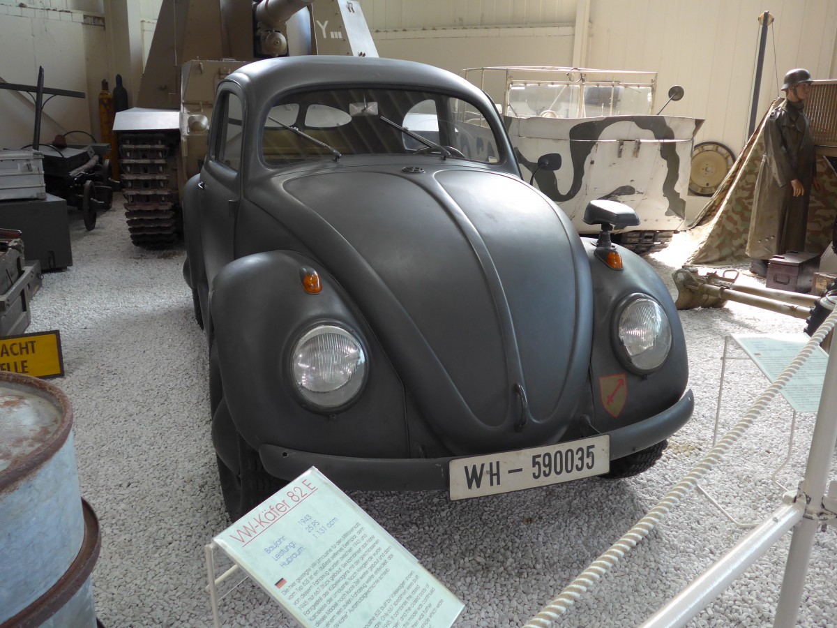 (149'908) - VW-K�fer - WH-590'035 - am 25. April 2014 in Sinsheim, Museum