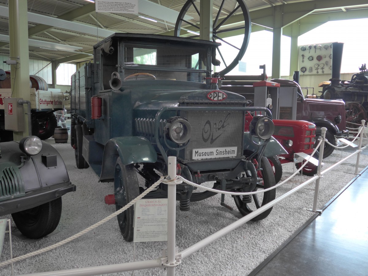 (149'912) - Opel am 25. April 2014 in Sinsheim, Museum