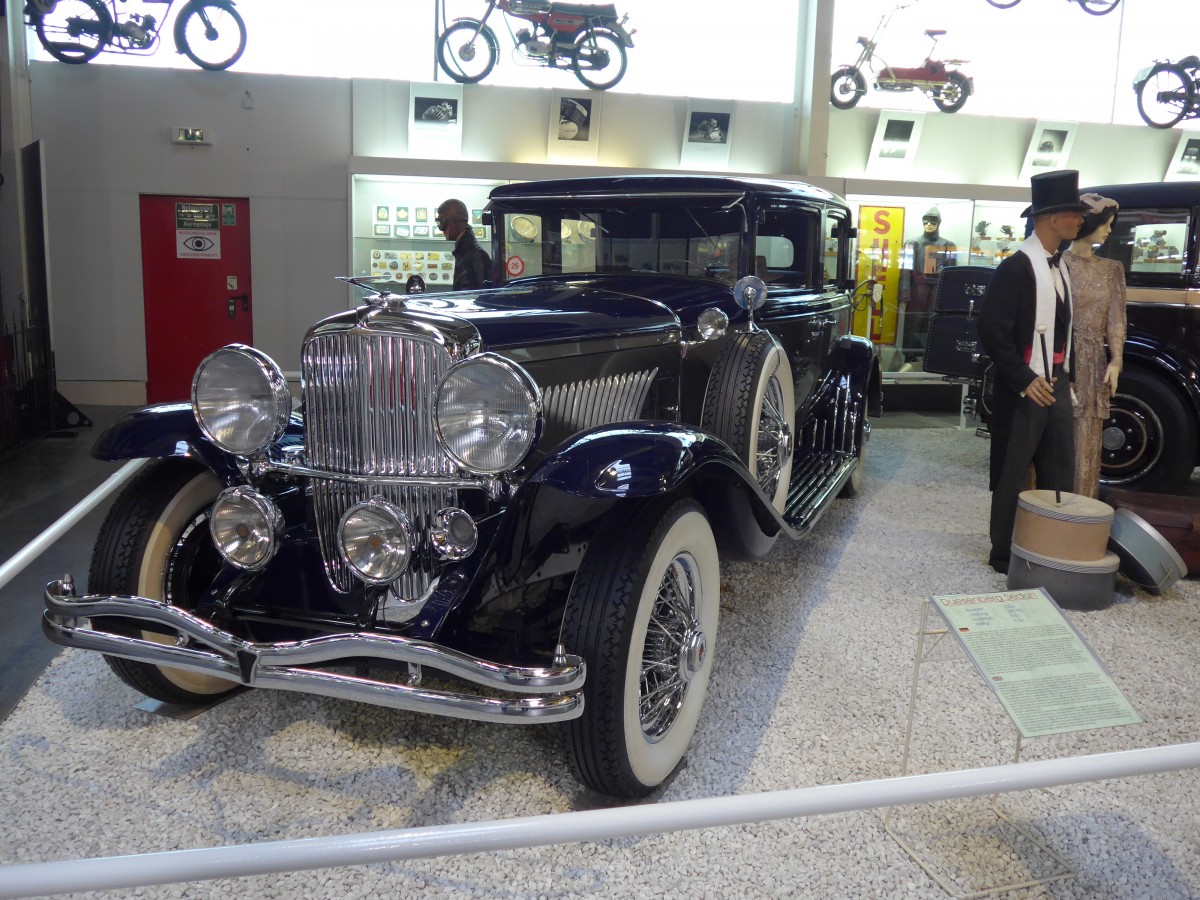 (149'956) - Duesenberg am 25. April 2014 in Sinsheim, Museum