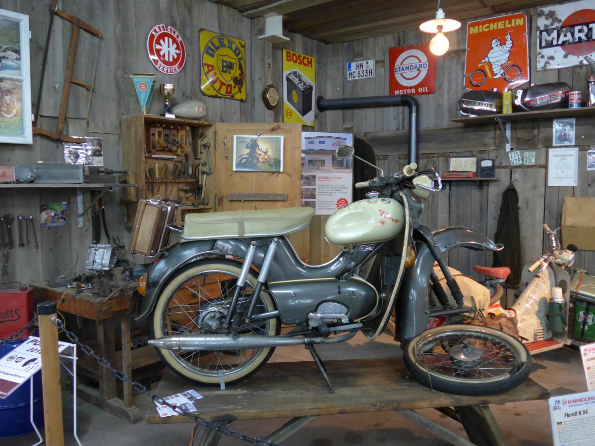 (149'973) - Florett in der Werkstatt am 25. April 2014 in Sinsheim, Museum