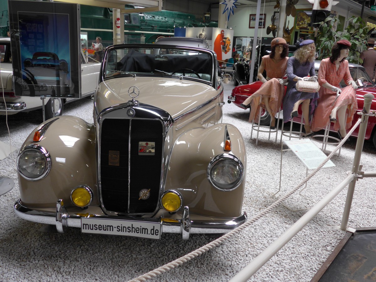 (150'011) - Mercedes am 25. April 2014 in Sinsheim, Museum