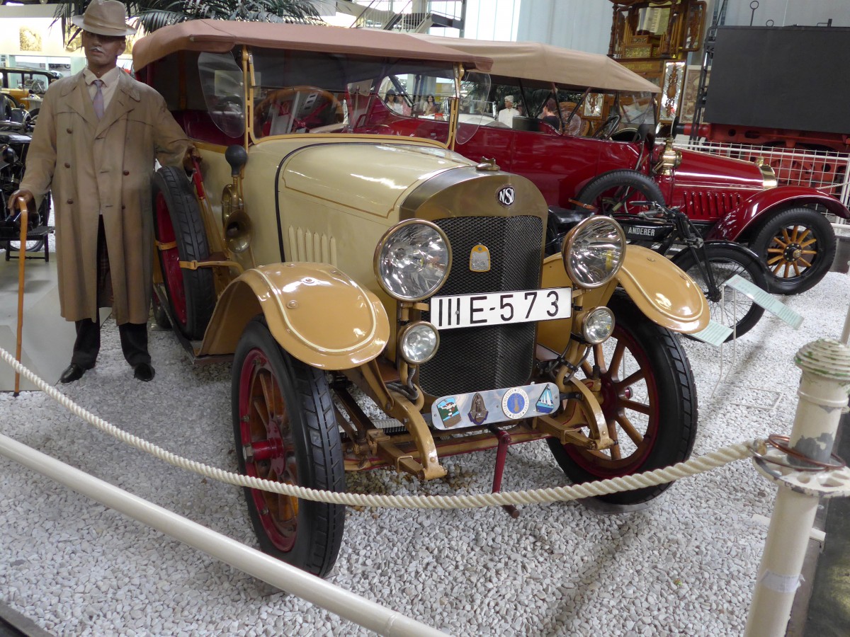 (150'027) - NSU - III E-573 - am 25. April 2014 in Sinsheim, Museum