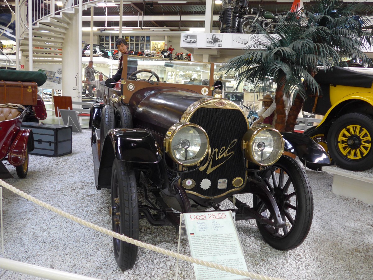 (150'039) - Opel am 25. April 2014 in Sinsheim, Museum