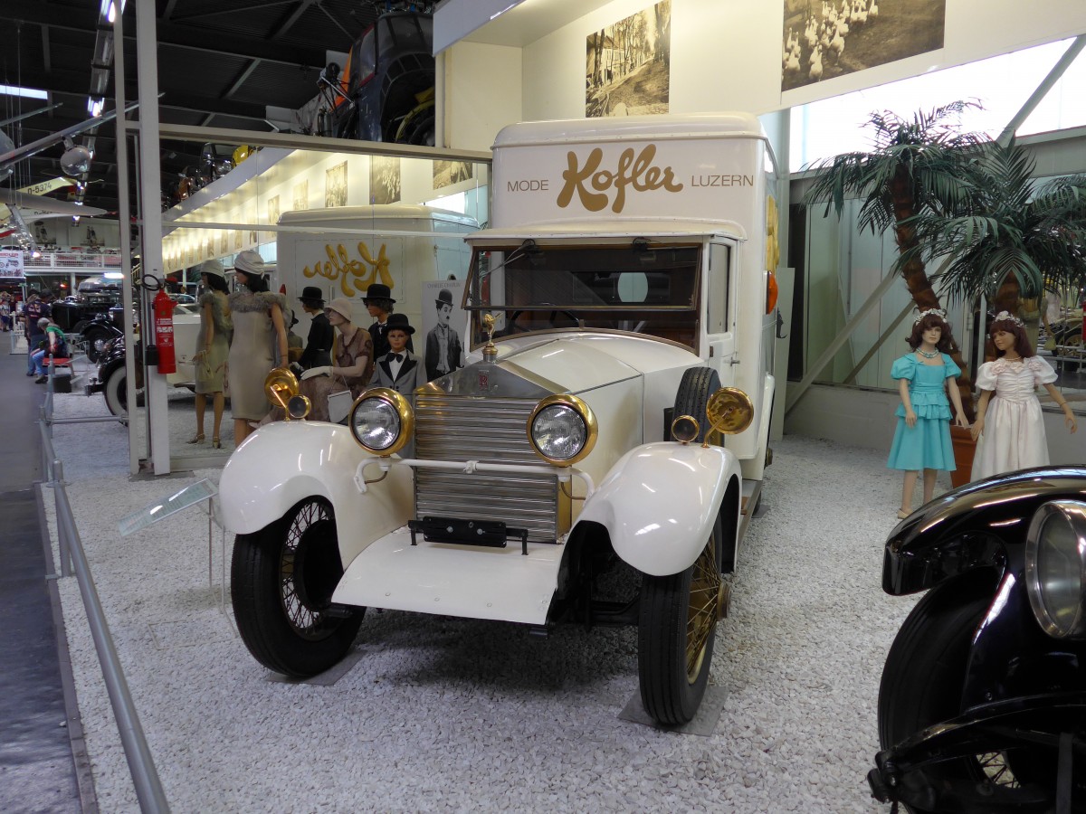 (150'041) - Kofler, Luzern - Rolls-Royce am 25. April 2014 in Sinsheim, Museum