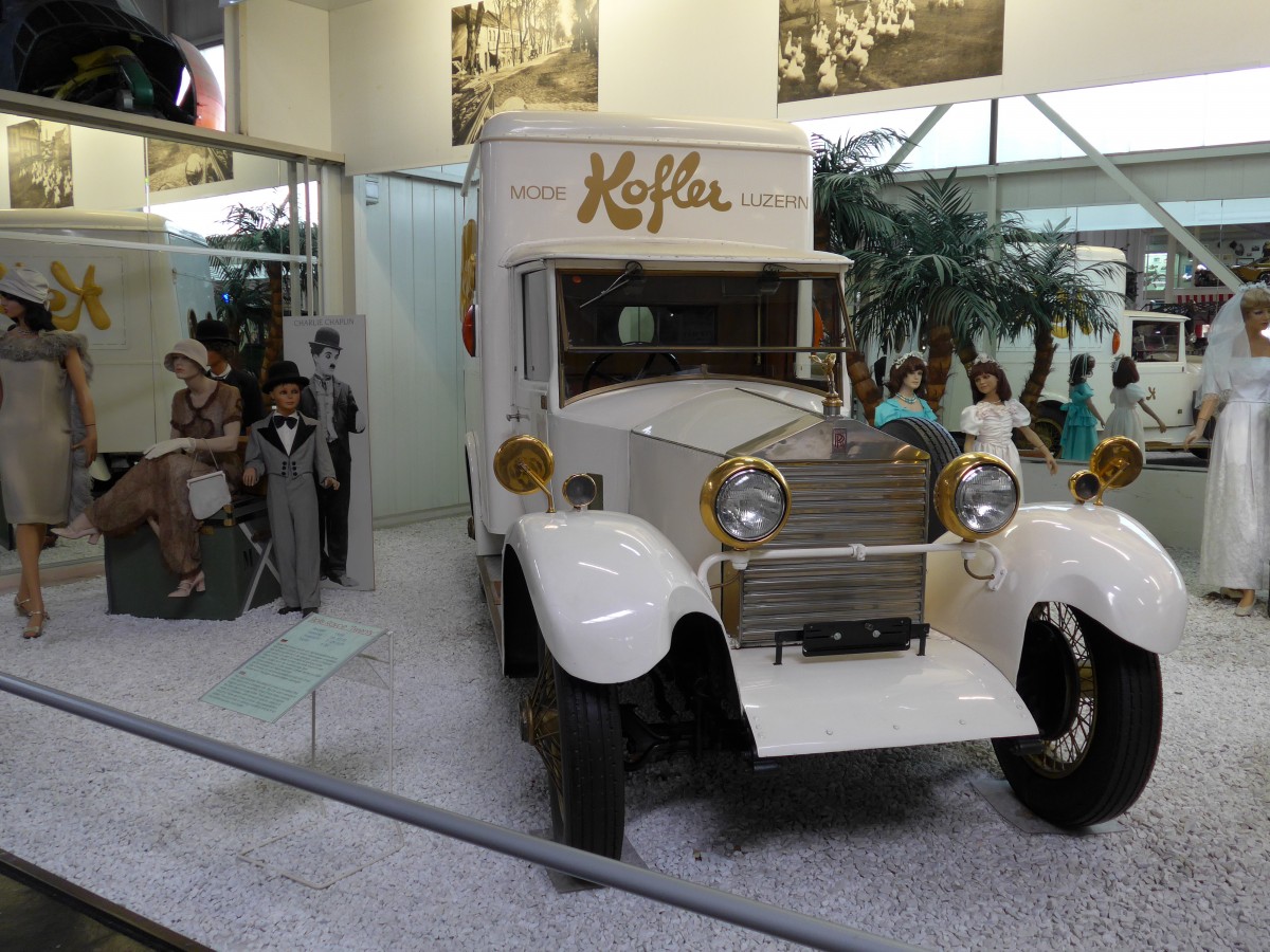 (150'042) - Kofler, Luzern - Rolls-Royce am 25. April 2014 in Sinsheim, Museum