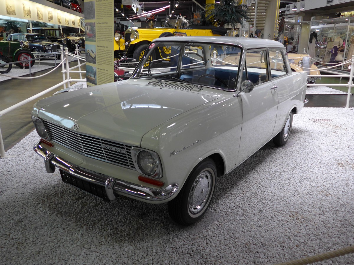 (150'045) - Opel am 25. April 2014 in Sinsheim, Museum