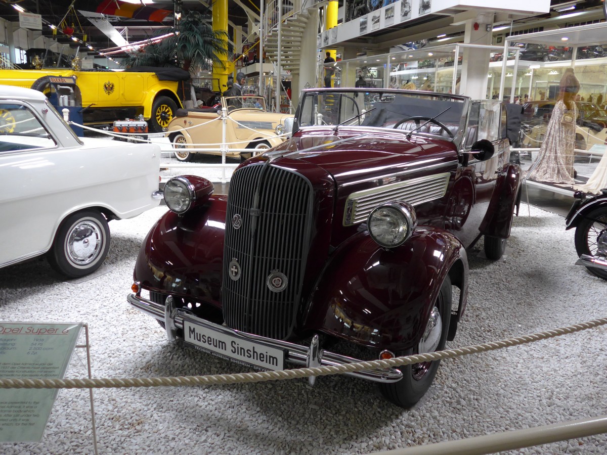 (150'046) - Opel am 25. April 2014 in Sinsheim, Museum