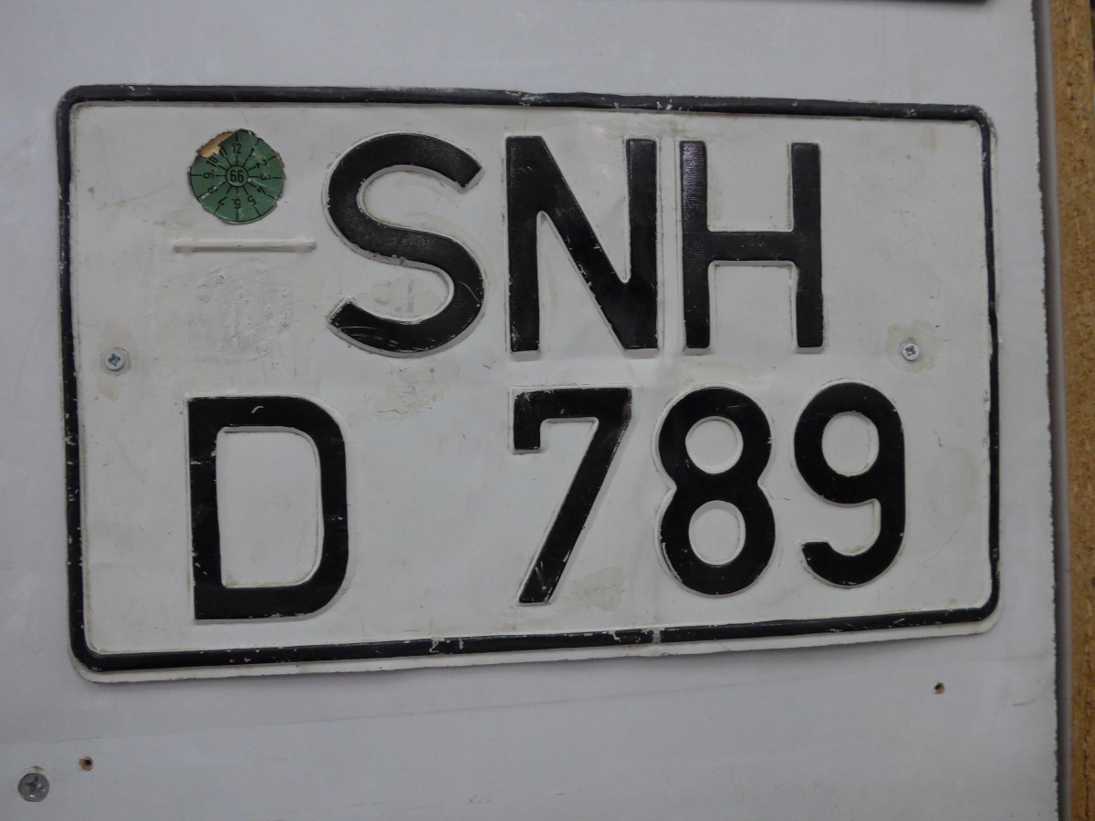 (150'051) - Autonummer aus Deutschland - SNH-D 789 - am 25. April 2014