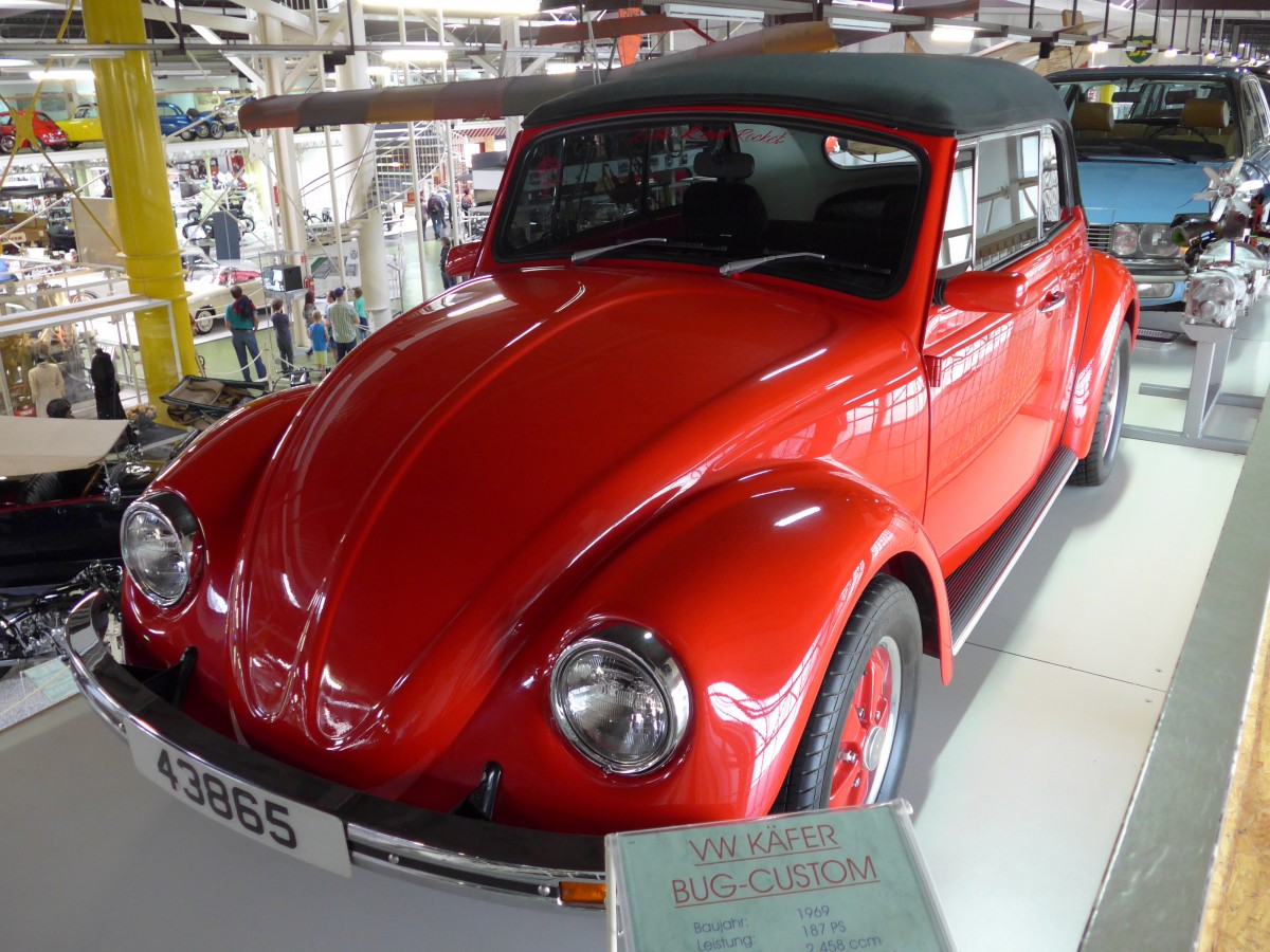 (150'057) - VW-K�fer - 43'865 - am 25. April 2014 in Sinsheim, Museum