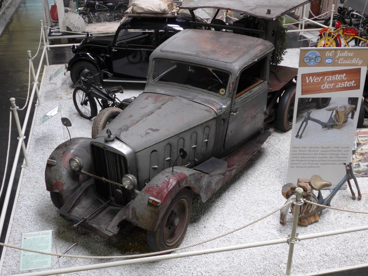 (150'068) - Maybach S�ge am 25. April 2014 in Sinsheim, Museum