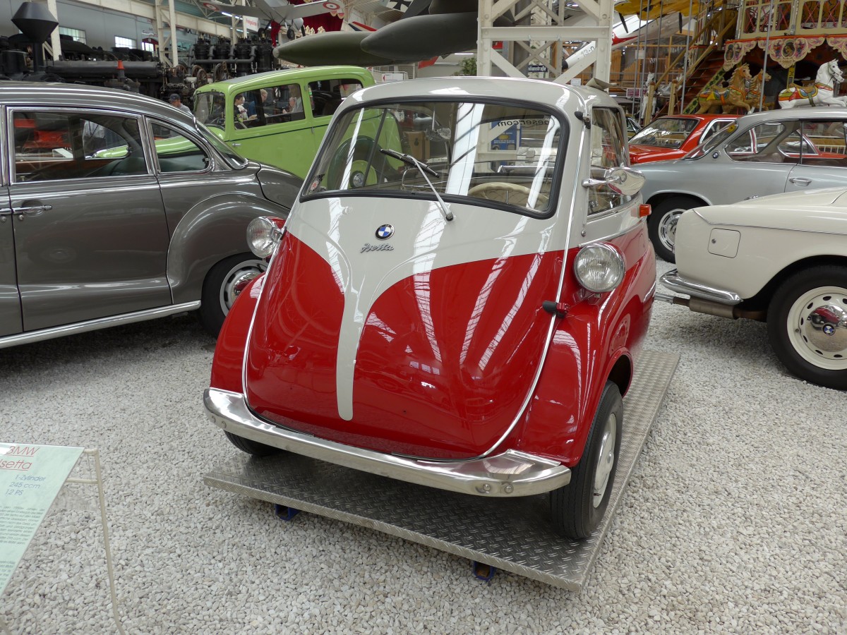 (150'319) - BMW-Isetta am 26. April 2014 in Speyer, Technik-Museum