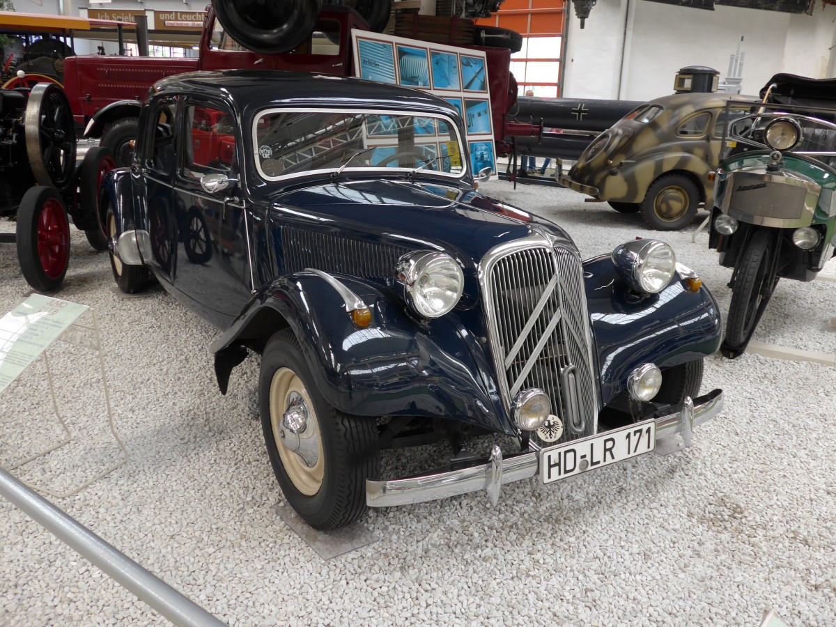 (150'321) - Citro�n - HD-LR 171 - am 26. April 2014 in Speyer, Technik-Museum