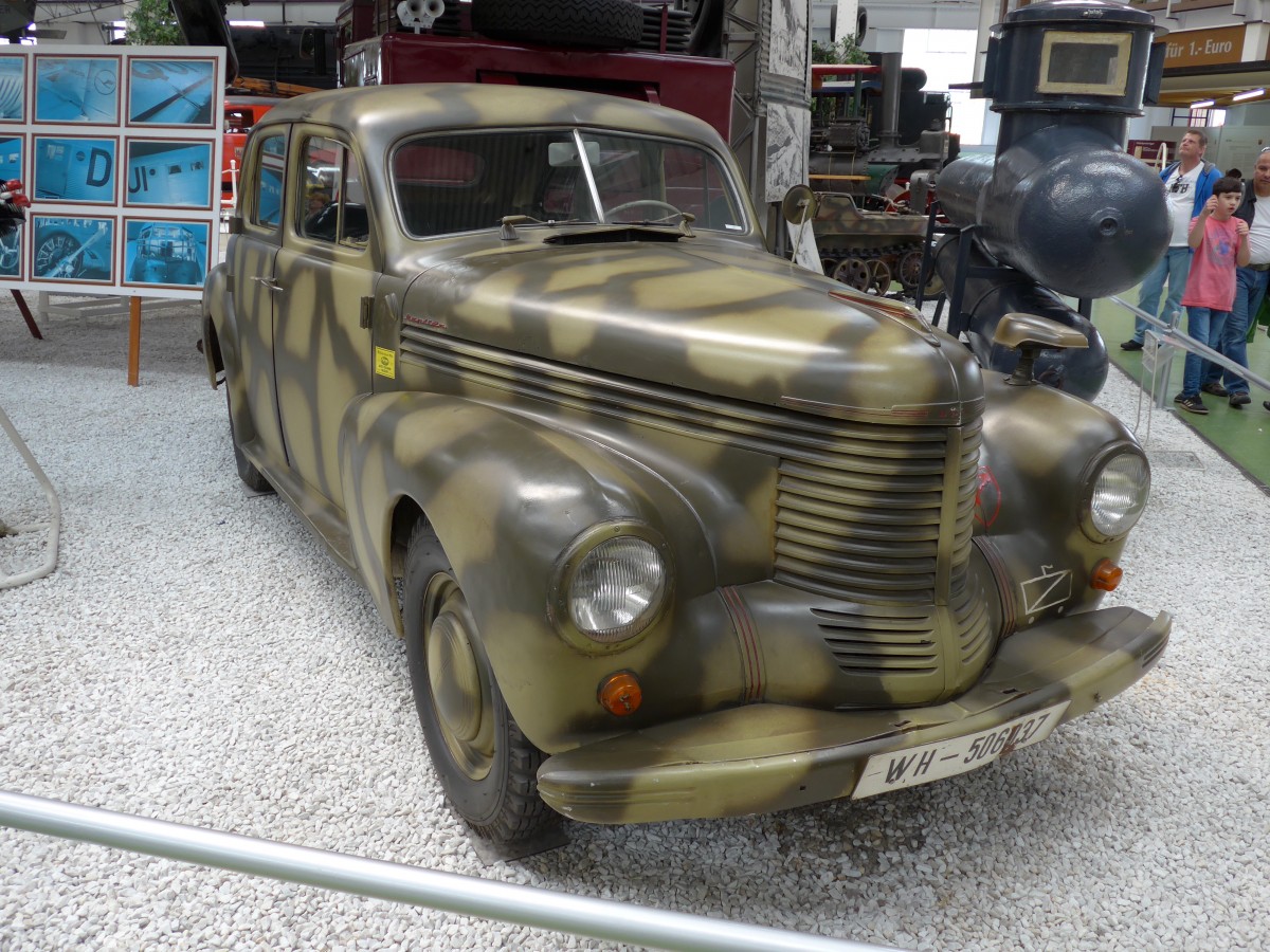 (150'324) - Opel - WH-506'037 - am 26. April 2014 in Speyer, Technik-Museum