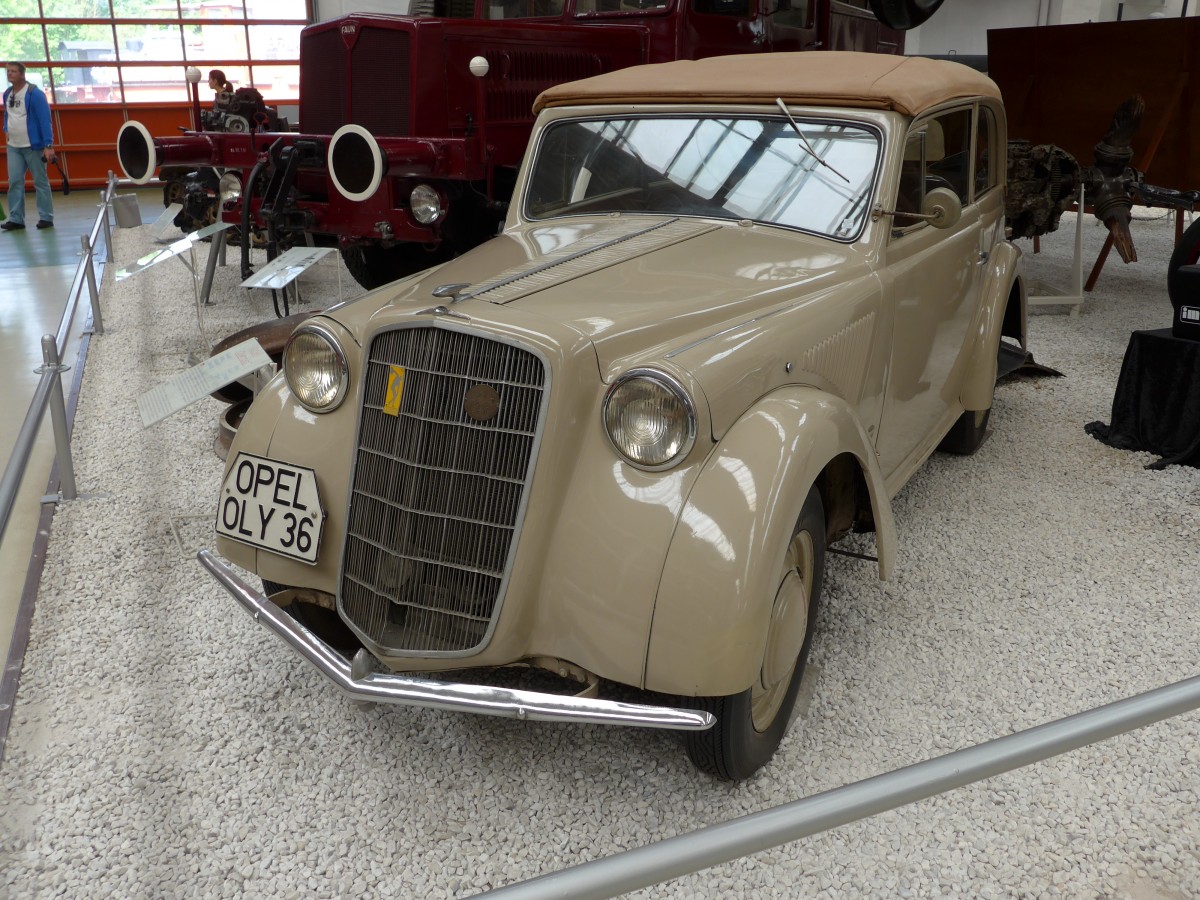 (150'325) - Opel am 26. April 2014 in Speyer, Technik-Museum