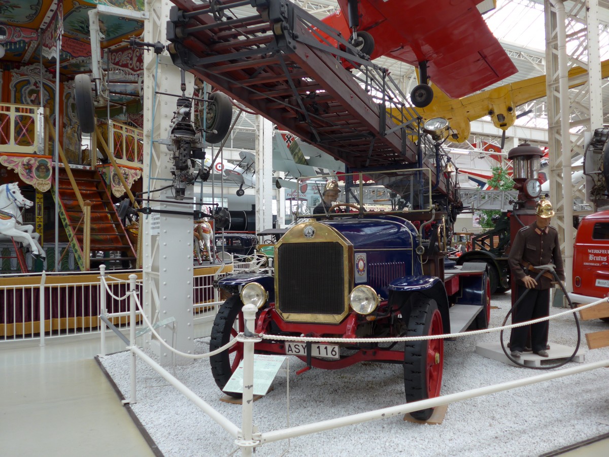 (150'331) - Magirus - ASY 116 - am 26. April 2014 in Speyer, Technik-Museum