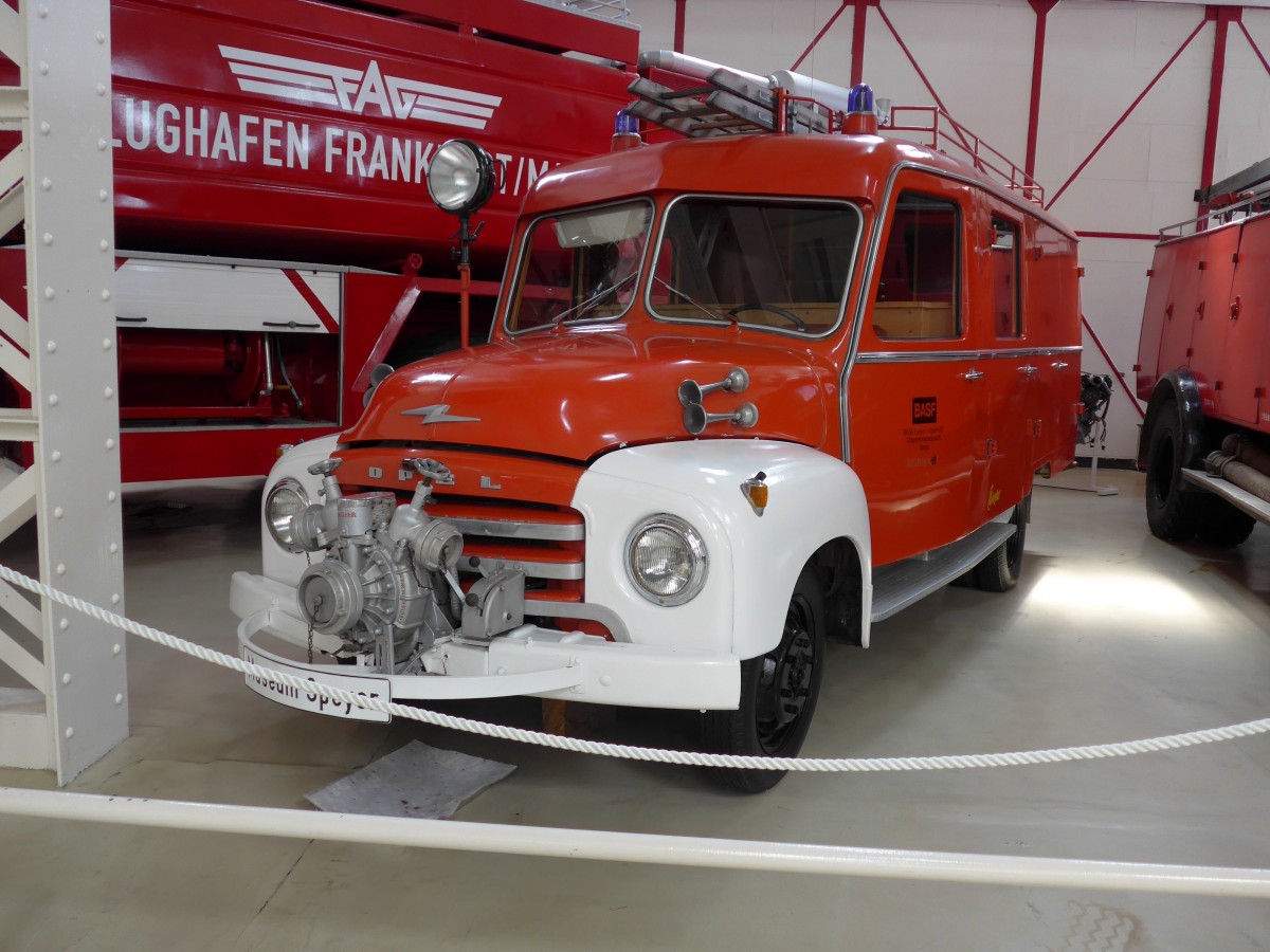 (150'354) - BASF - Opel am 26. April 2014 in Speyer, Technik-Museum
