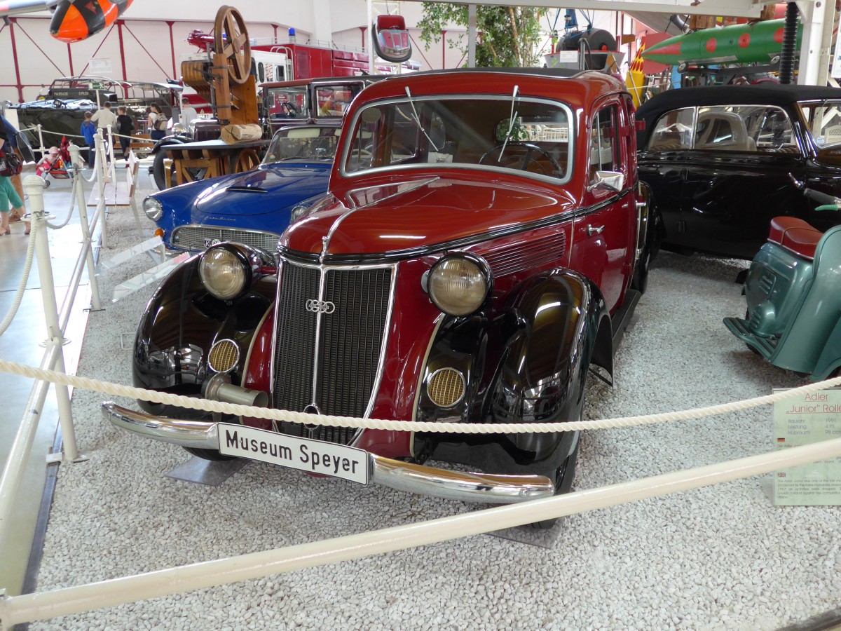 (150'363) - Auto-Union am 26. April 2014 in Speyer, Technik-Museum