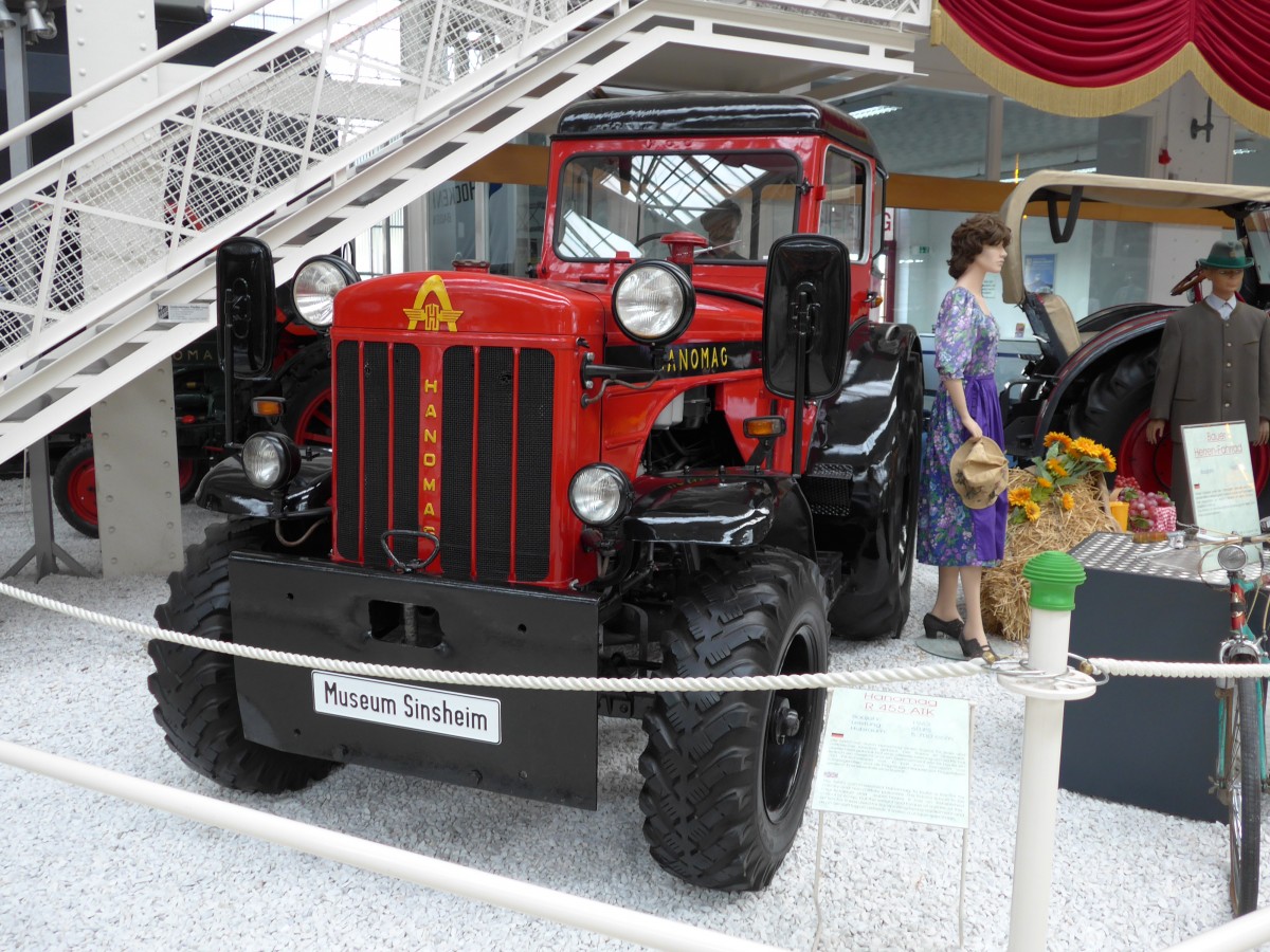 (150'370) - Hanomag am 26. April 2014 in Speyer, Technik-Museum