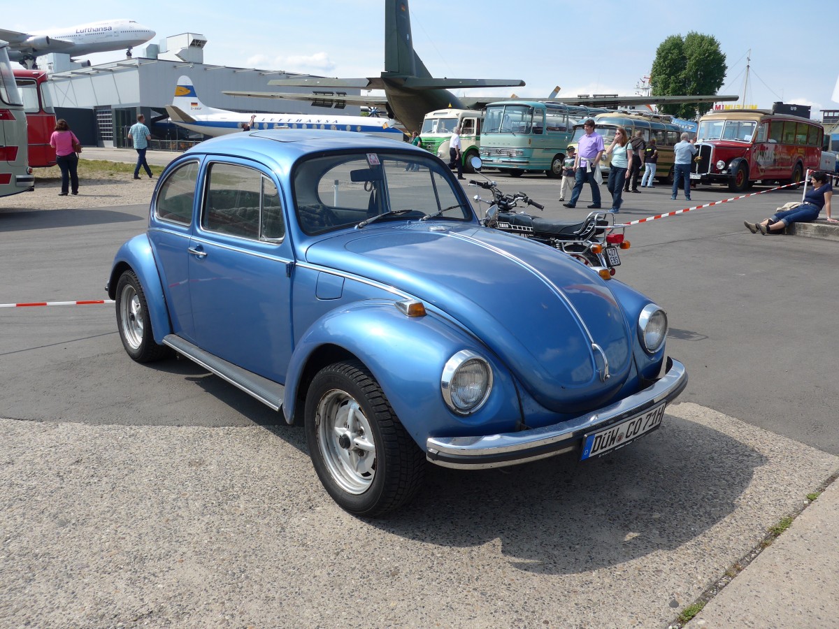 (150'424) - VW-K�fer - D�W-CO 71H - am 26. April 2014 in Speyer, Technik-Museum