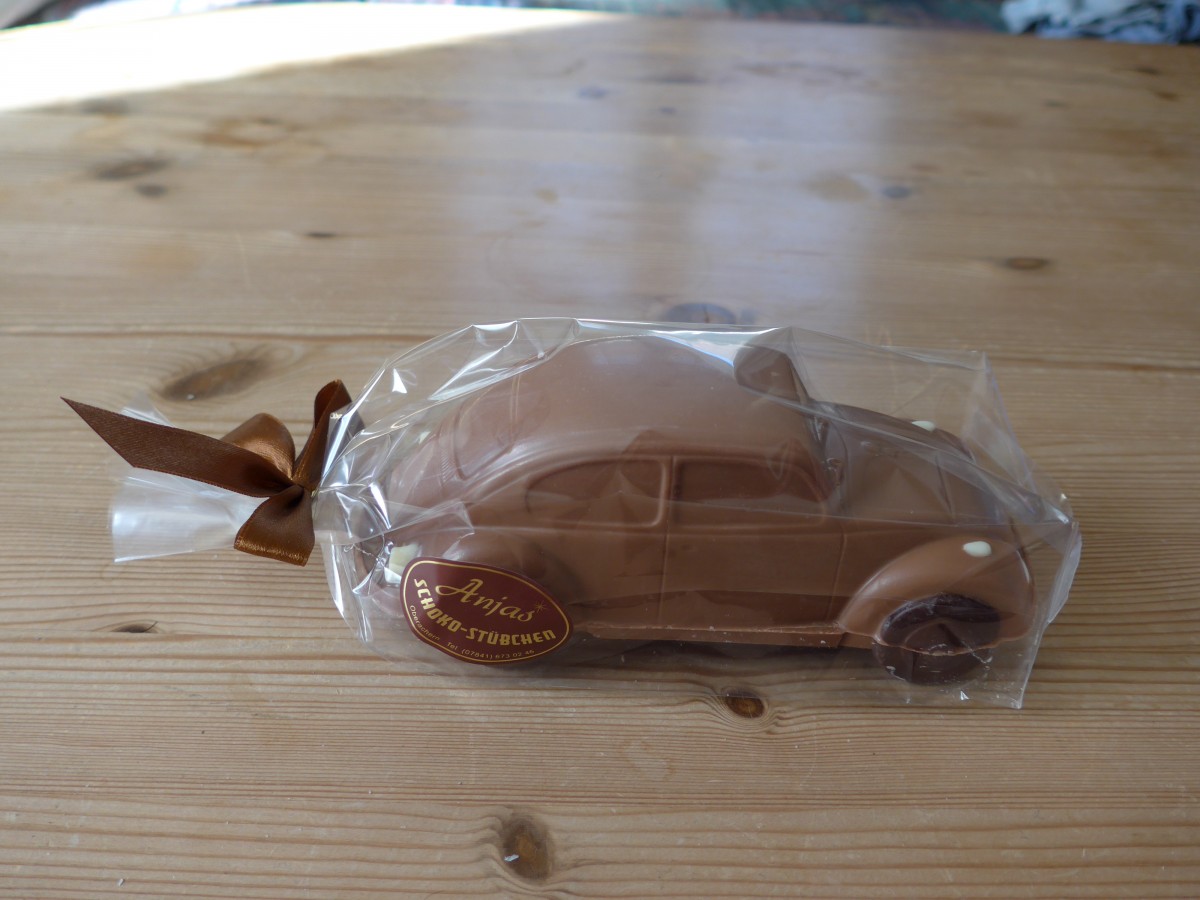 (150'674) - VW-K�fer aus Schokolade am 17. Mai 2014