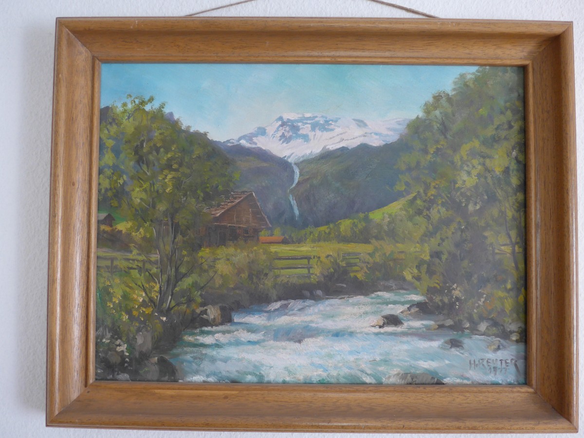 (150'677) - Bild von Adelboden von Heiner Reuter (1977) am 17. Mai 2014