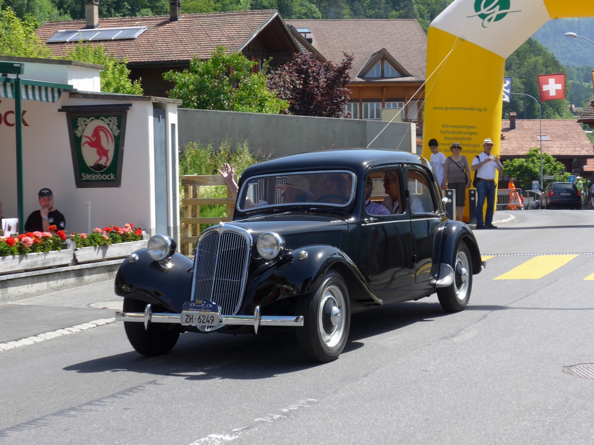 (151'254) - ZH 6249 - am 8. Juni 2014 in Brienz, OiO