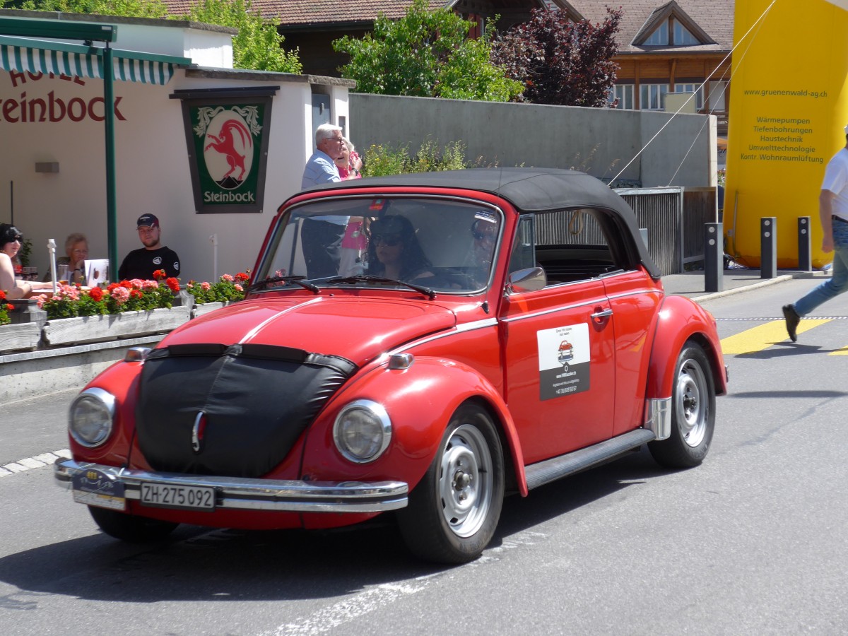 (151'271) - VW-K�fer - ZH 275'092 - am 8. Juni 2014 in Brienz, OiO