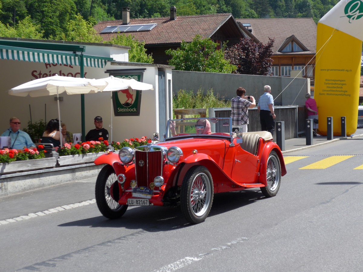 (151'285) - MG - LU 82'167 - am 8. Juni 2014 in Brienz, OiO