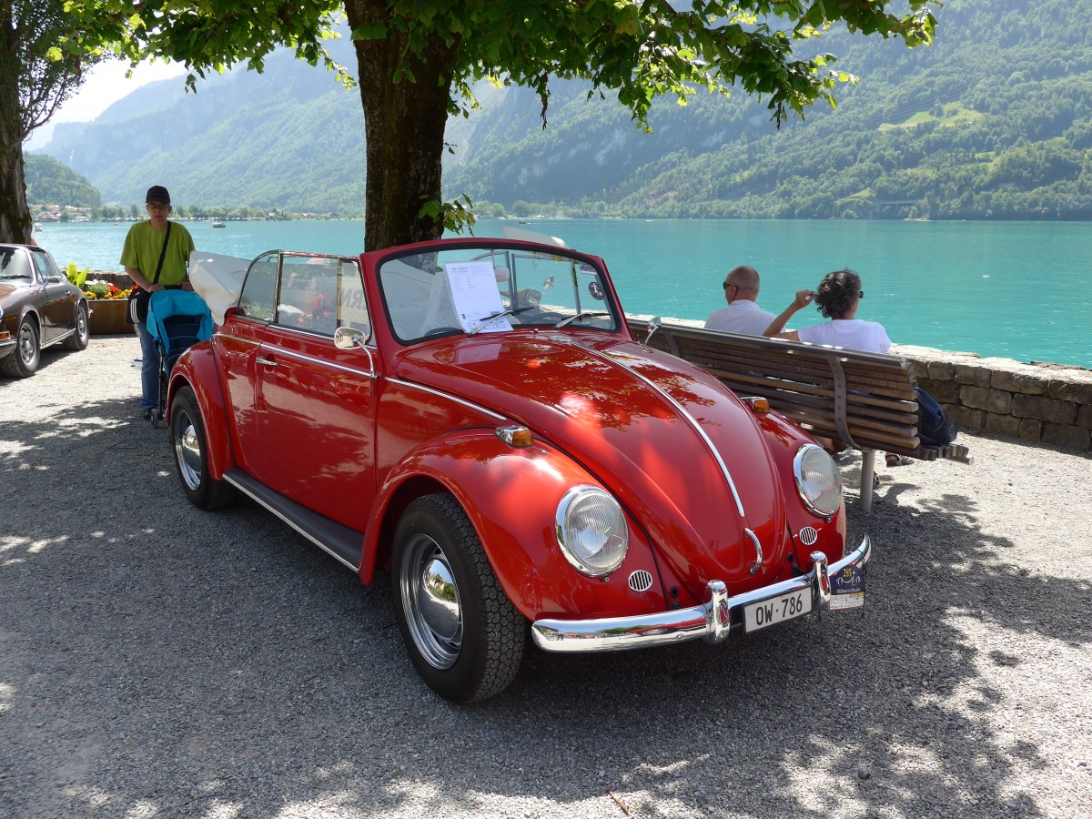 (151'337) - VW-K�fer - OW 786 - am 8. Juni 2014 in Brienz, OiO