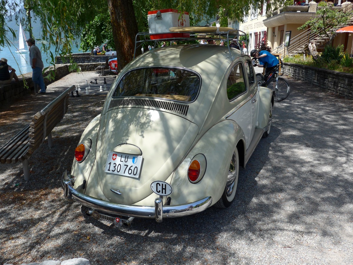 (151'340) - VW-K�fer - LU 130'760 - am 8. Juni 2014 in Brienz, OiO