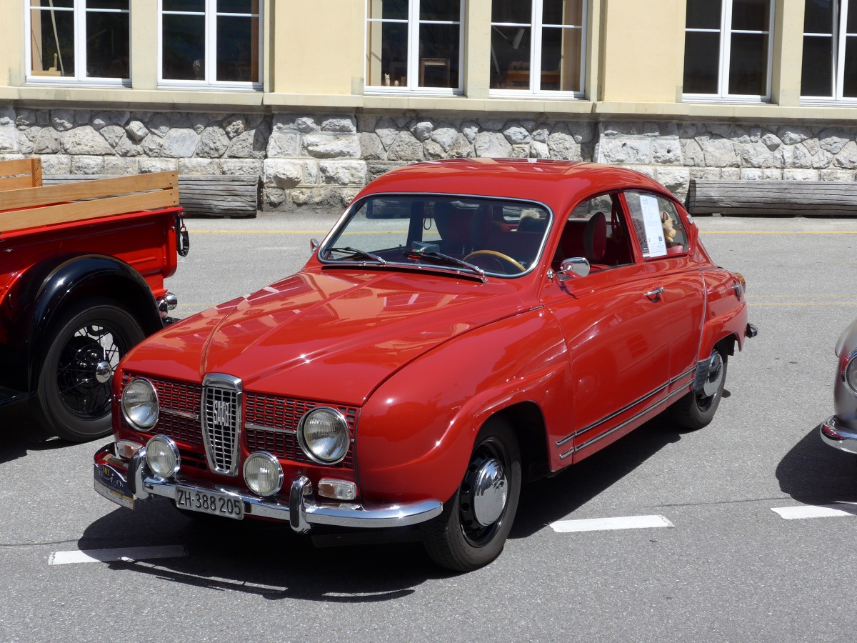 (151'353) - Saab - ZH 388'205 - am 8. Juni 2014 in Brienz, OiO
