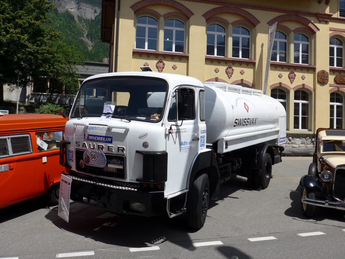 (151'354) - Adis AG - Saurer am 8. Juni 2014 in Brienz, OiO