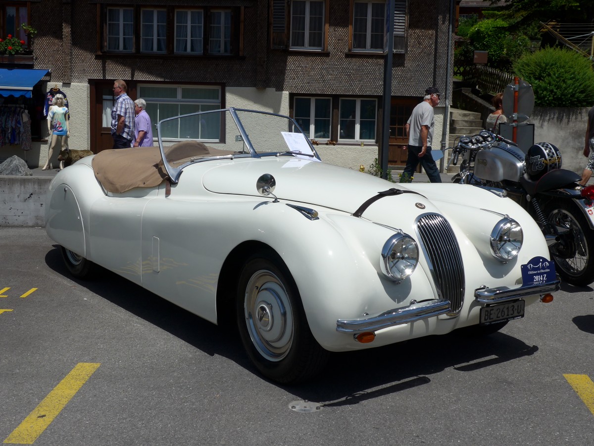(151'359) - Jaguar - BE 2613 U - am 8. Juni 2014 in Brienz, OiO