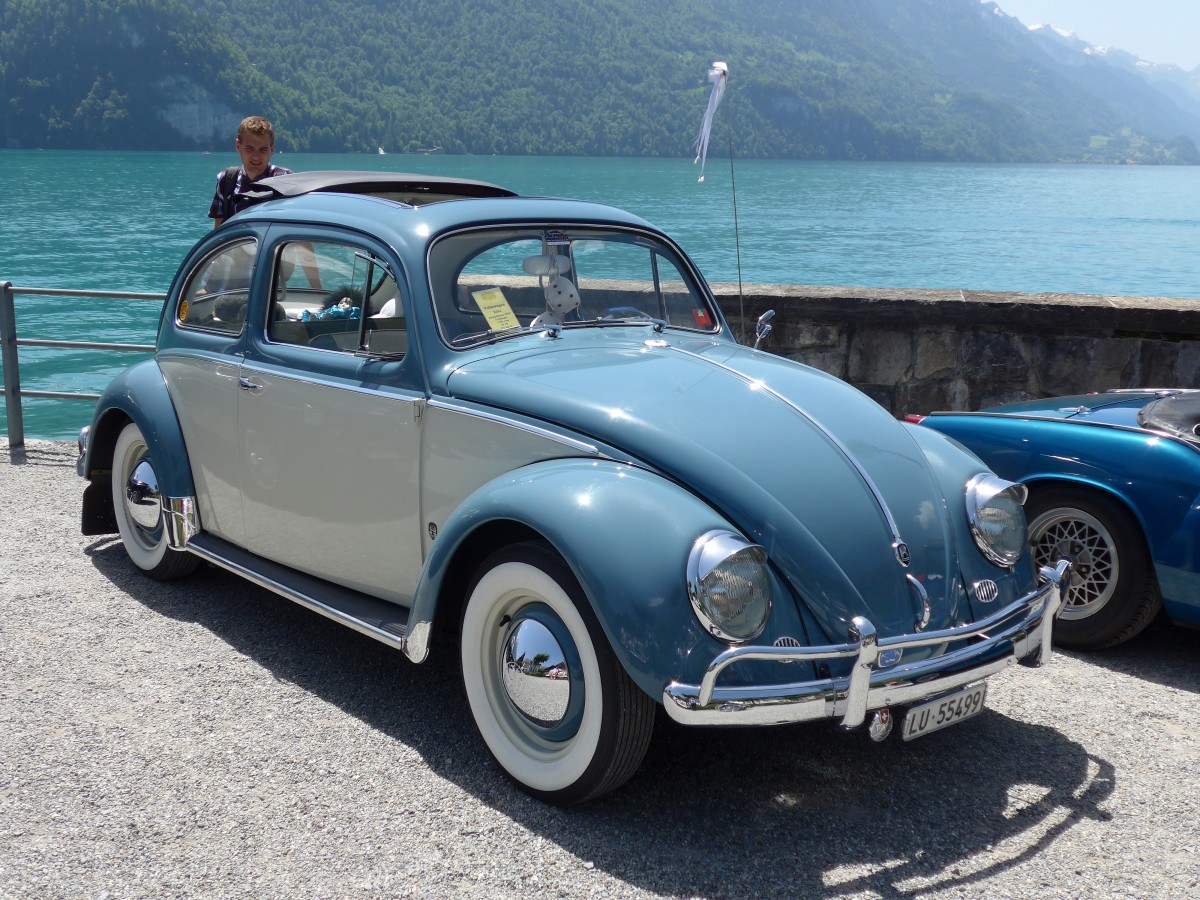 (151'381) - VW-K�fer - LU 55'499 - am 8. Juni 2014 in Brienz, OiO