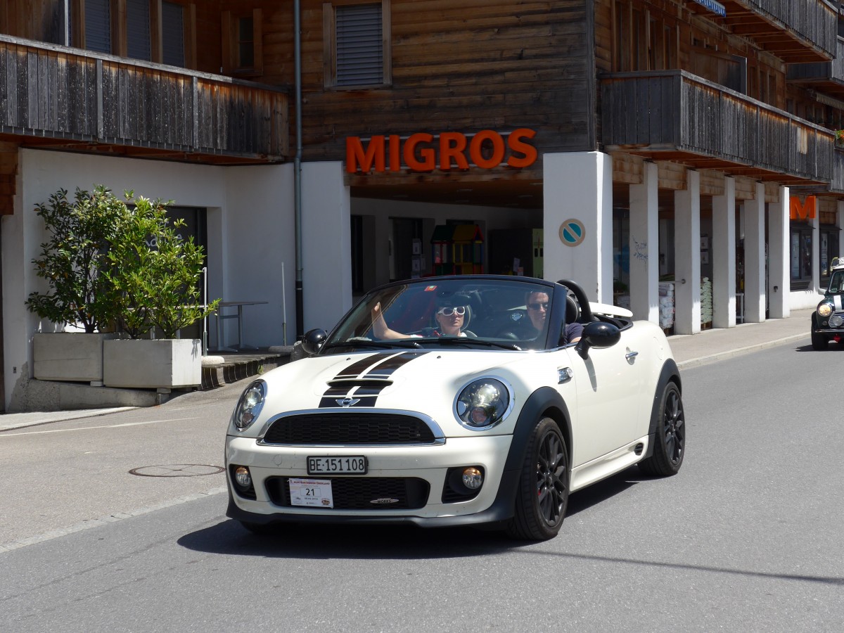 (151'405) - BMW Mini - BE 151'108 - am 8. Juni 2014 in Brienz, Hauptstrasse