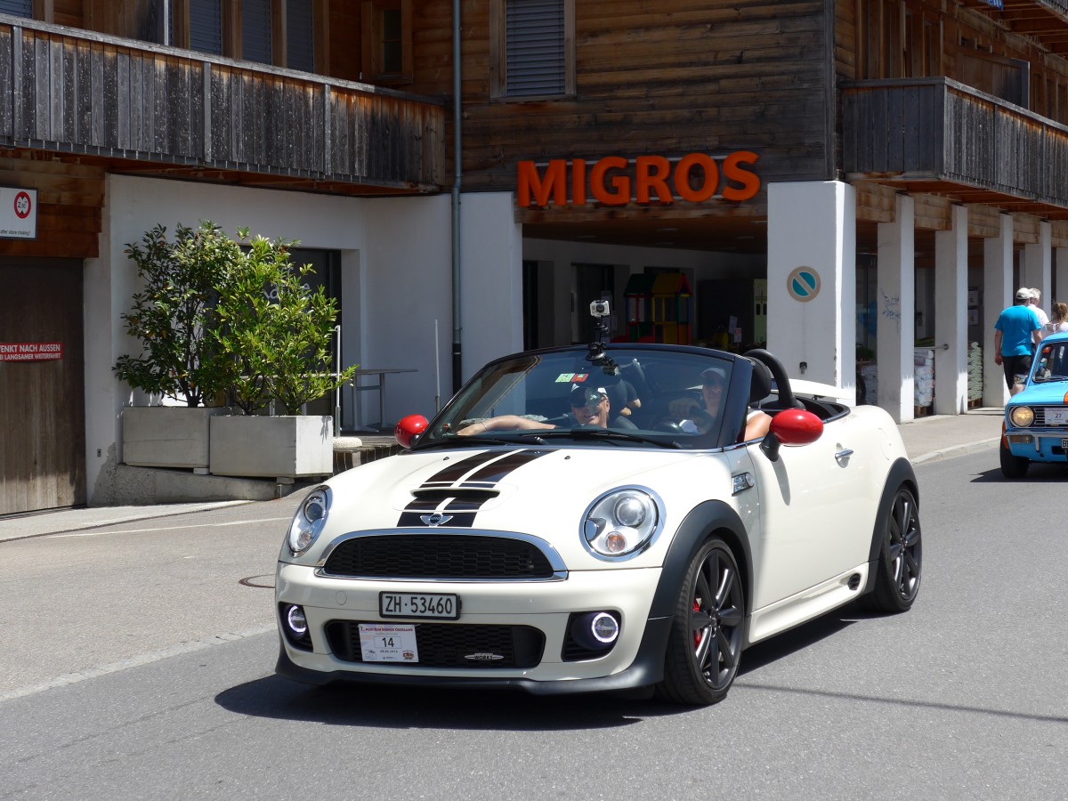 (151'421) - BMW Mini - ZH 53'460 - am 8. Juni 2014 in Brienz, Hauptstrasse