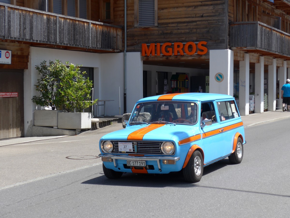(151'422) - Austin Mini - BE 177'191 - am 8. Juni 2014 in Brienz, Hauptstrasse