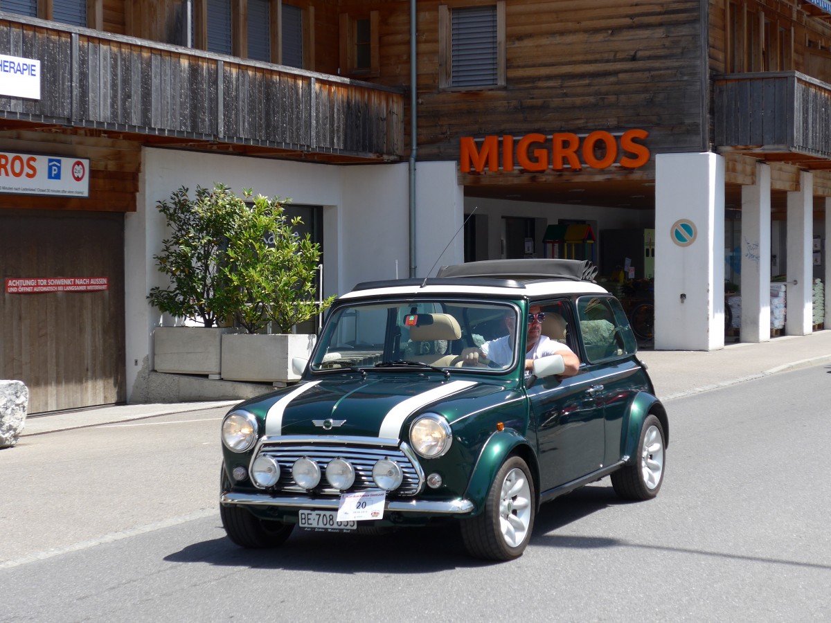 (151'423) - Austin Mini - BE 708'855 - am 8. Juni 2014 in Brienz, Hauptstrasse