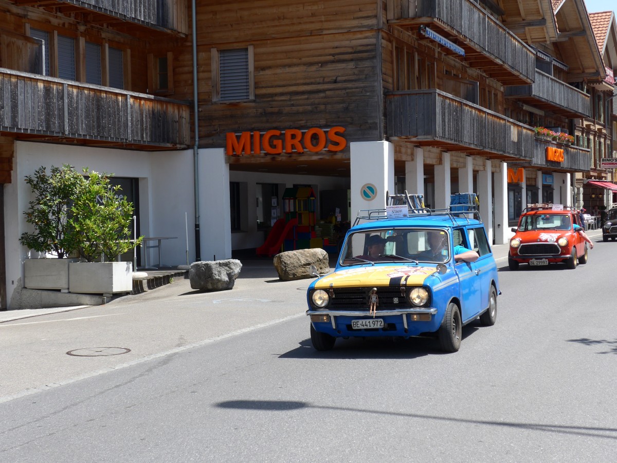(151'438) - Austin Mini - BE 441'972 - am 8. Juni 2014 in Brienz, Hauptstrasse