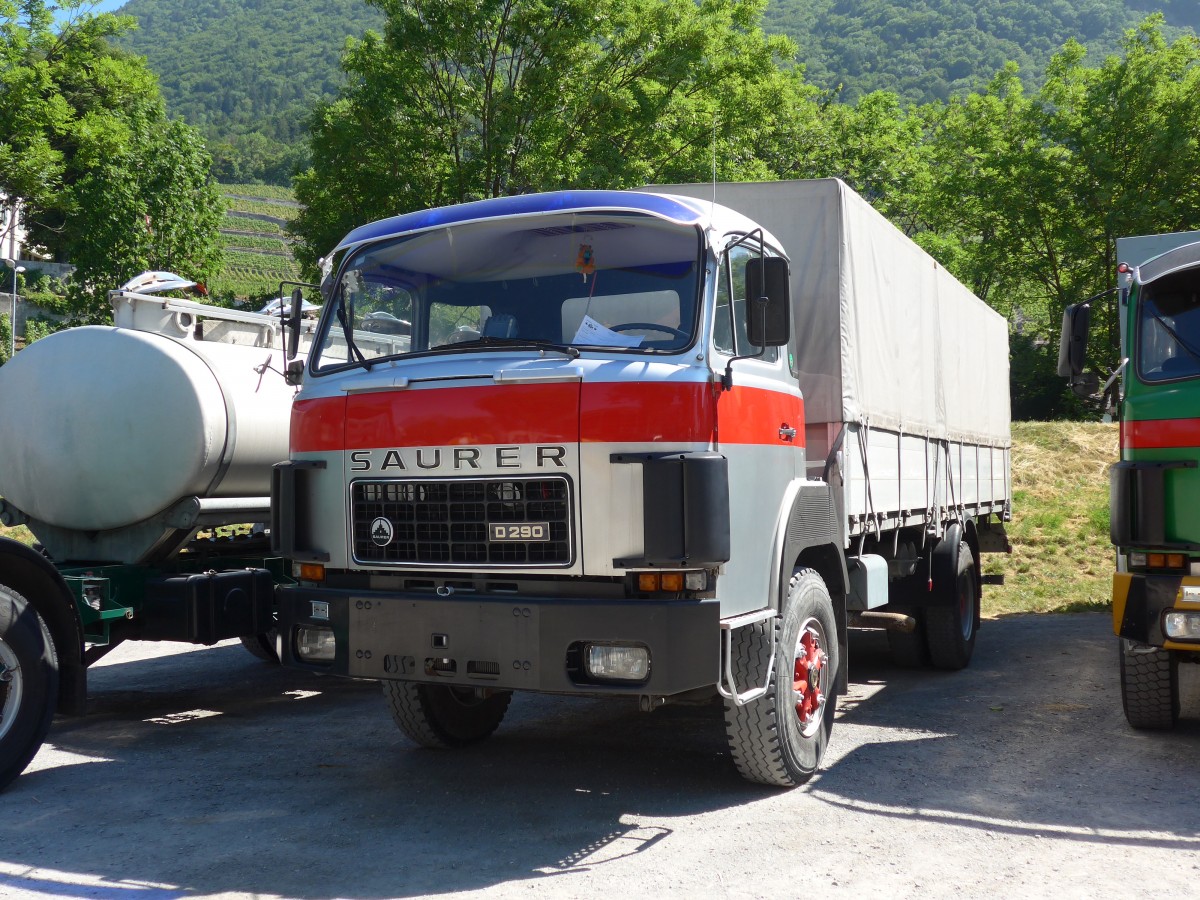 (151'674) - Saurer am 21. Juni 2014 in Aigle, Saurertreffen