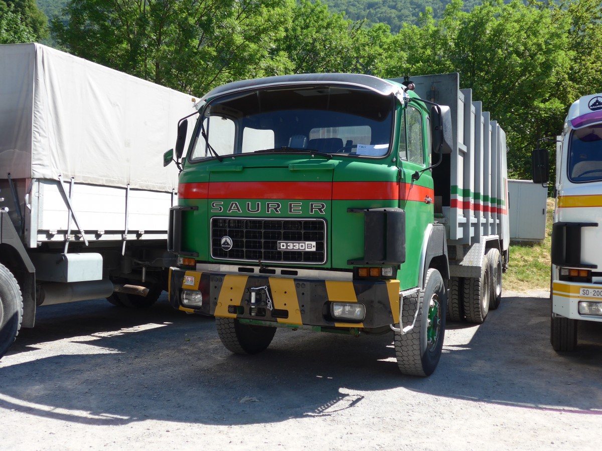 (151'675) - Saurer am 21. Juni 2014 in Aigle, Saurertreffen