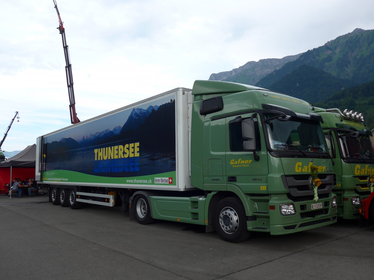 (151'883) - Gafner, Thun - Nr. 18/BE 132'729 - Mercedes am 28. Juni 2014 in Interlaken, Flugplatz