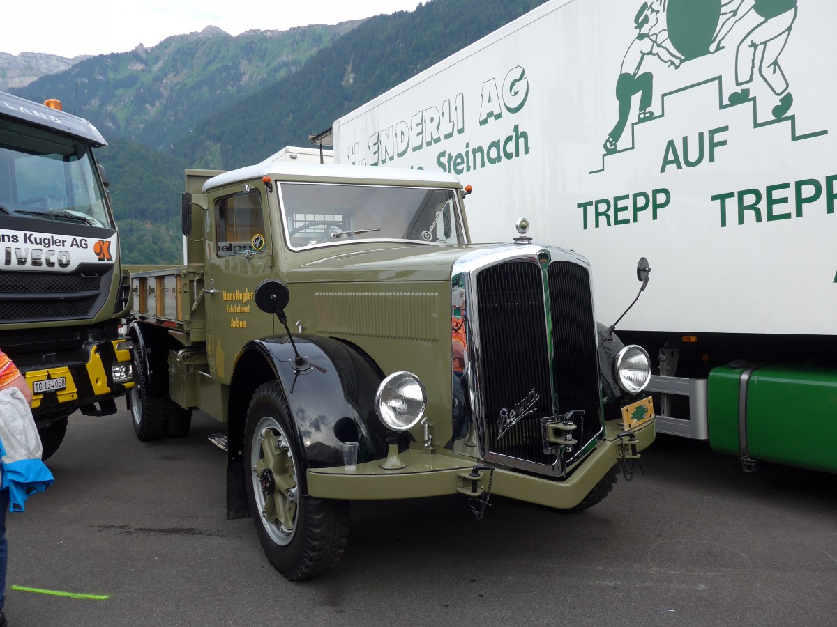 (151'945) - Kugler, Arbon - Berna am 28. Juni 2014 in Interlaken, Flugplatz