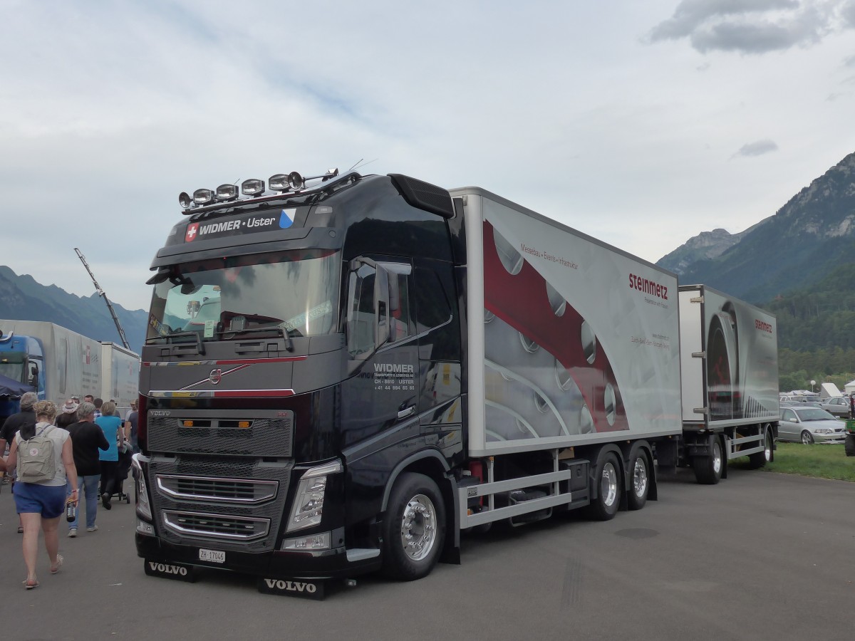 (151'946) - Widmer, Uster - ZH 17'046 - Volvo am 28. Juni 2014 in Interlaken, Flugplatz