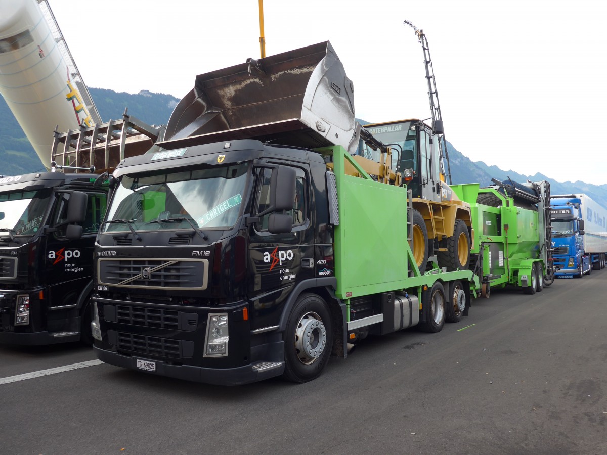 (151'951) - Axpo Kampogas, Glattbrugg - TG 69'825 - Volvo am 28. Juni 2014 in Interlaken, Flugplatz