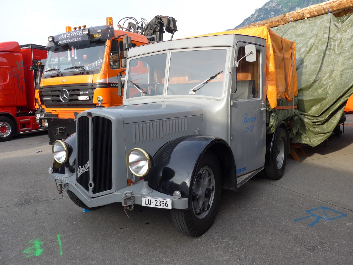 (151'955) - Marco - LU 2356 - Berna am 28. Juni 2014 in Interlaken, Flugplatz