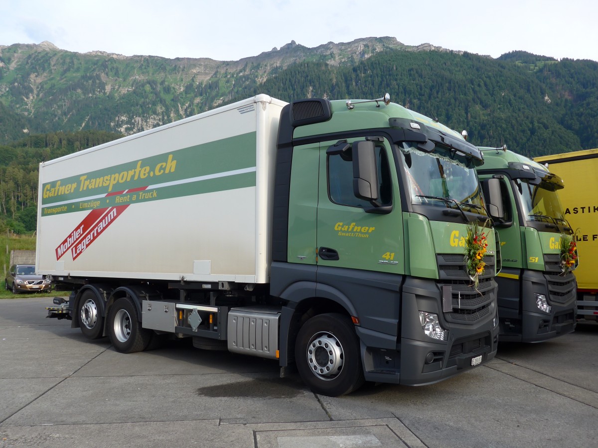 (151'959) - Gafner, Gwatt - Nr. 41/BE 280'083 - Mercedes am 28. Juni 2014 in Interlaken, Flugplatz
