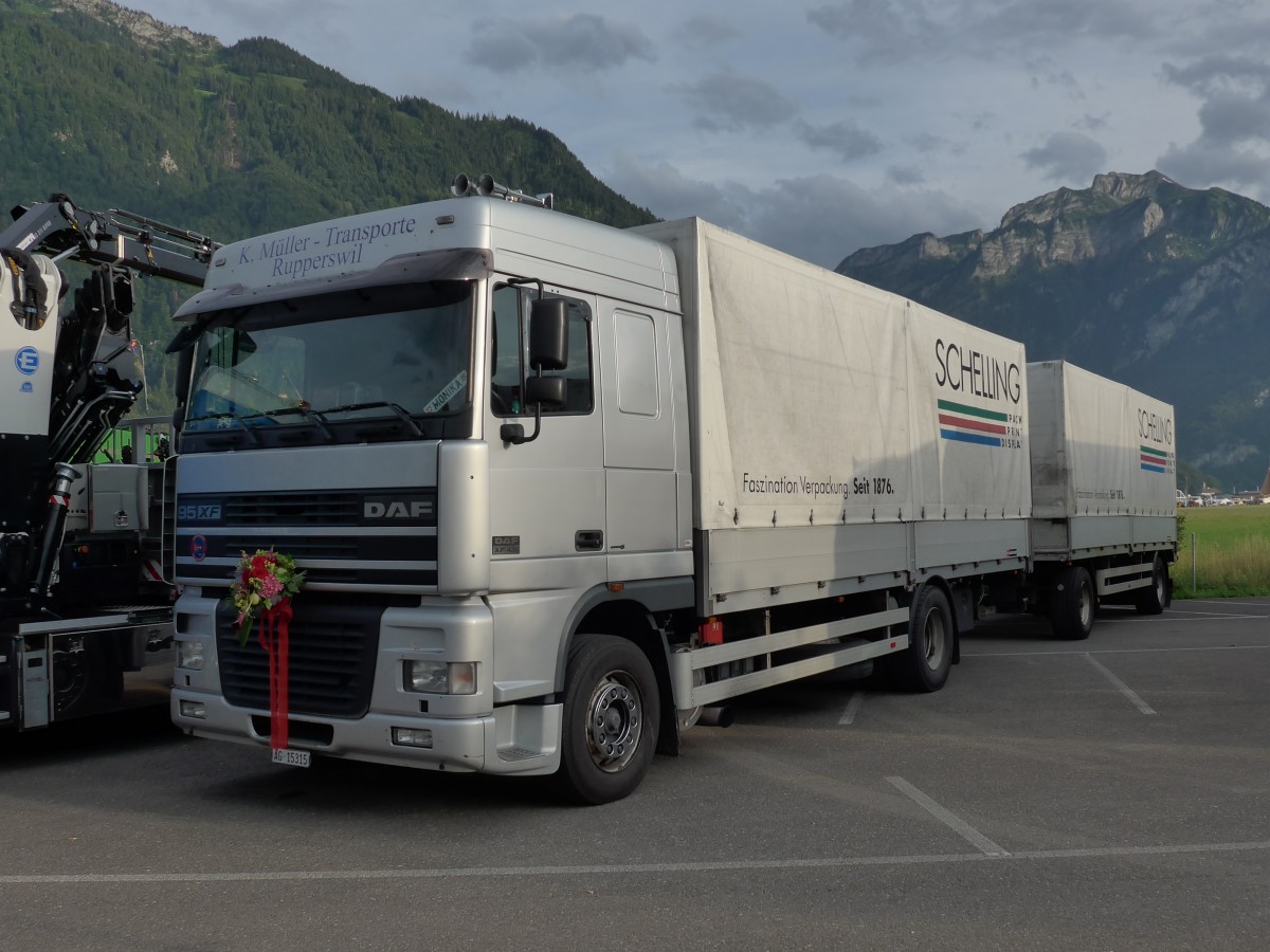 (151'969) - M�ller, Rupperswil - AG 15'315 - DAF am 28. Juni 2014 in Interlaken, Flugplatz
