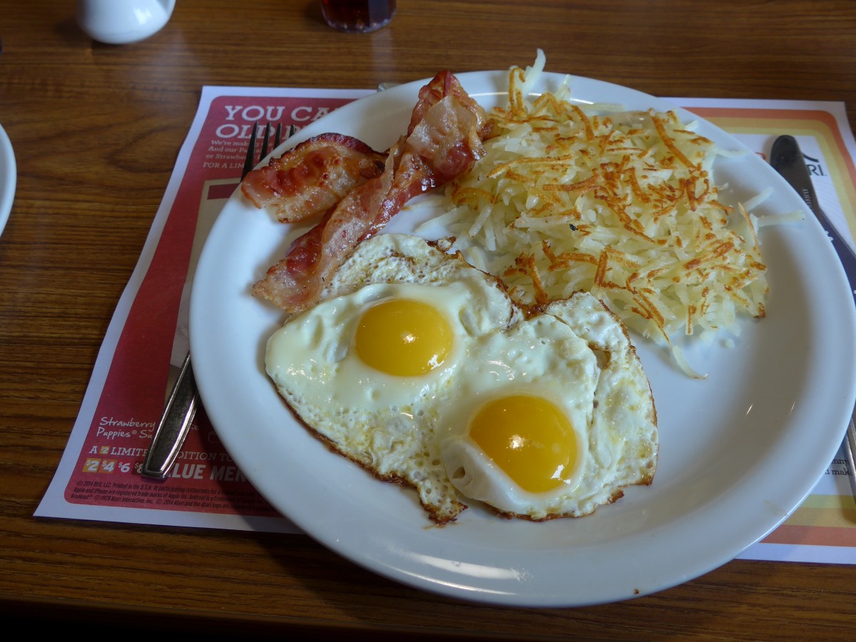 (152'109) - Amerikanisches Fr�hst�ck am 7. Juli 2014 in Lake Forest