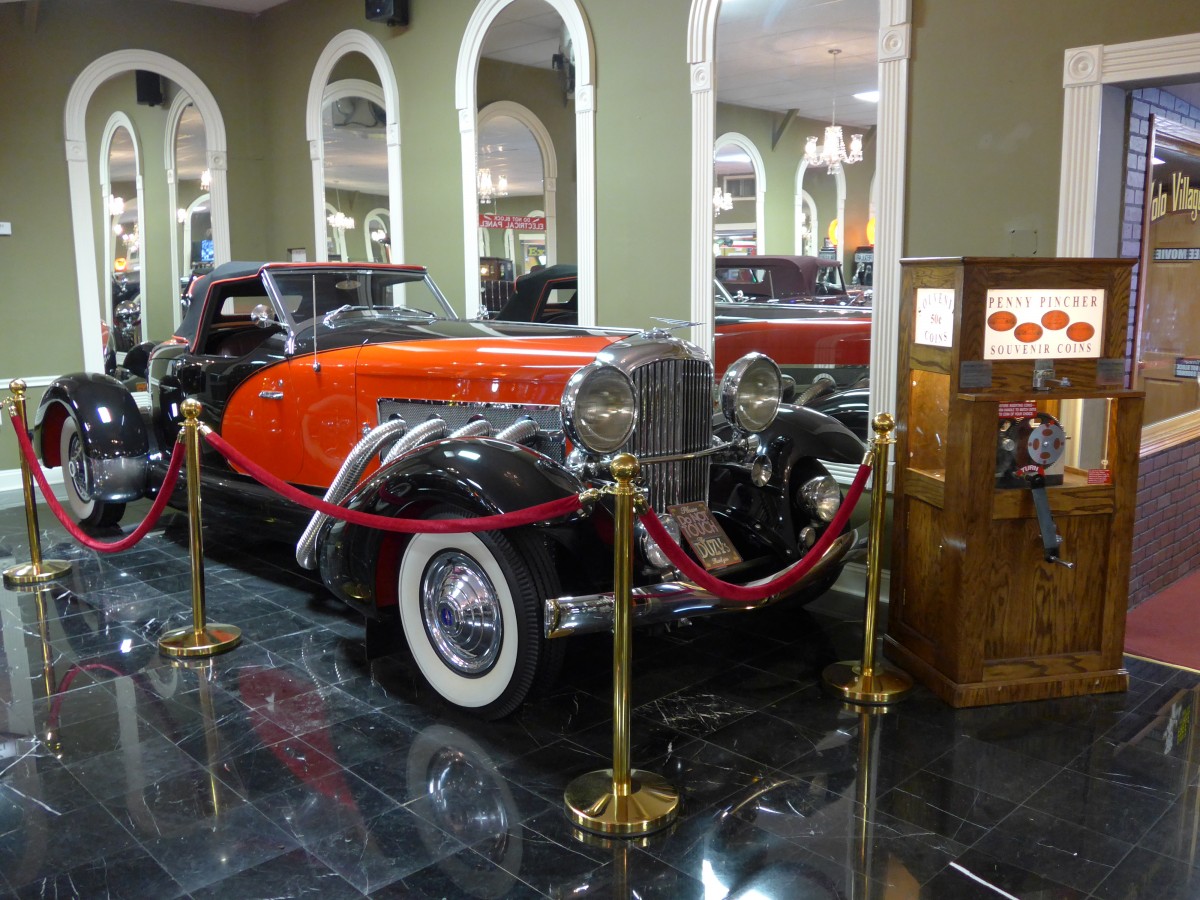 (152'215) - Duesenberg am 9. Juli 2014 in Volo, Auto Museum